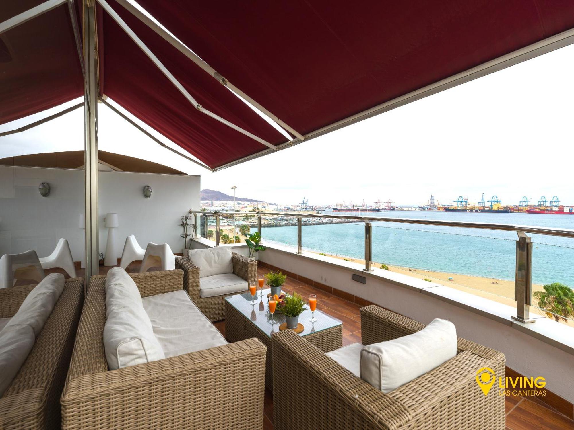 Living Canteras - Penthouse Alcaravaneras Beach&free Parking Apartamento